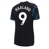 Manchester City Erling Haaland #9 Fotballklær Tredjedrakt Dame 2023-24 Kortermet